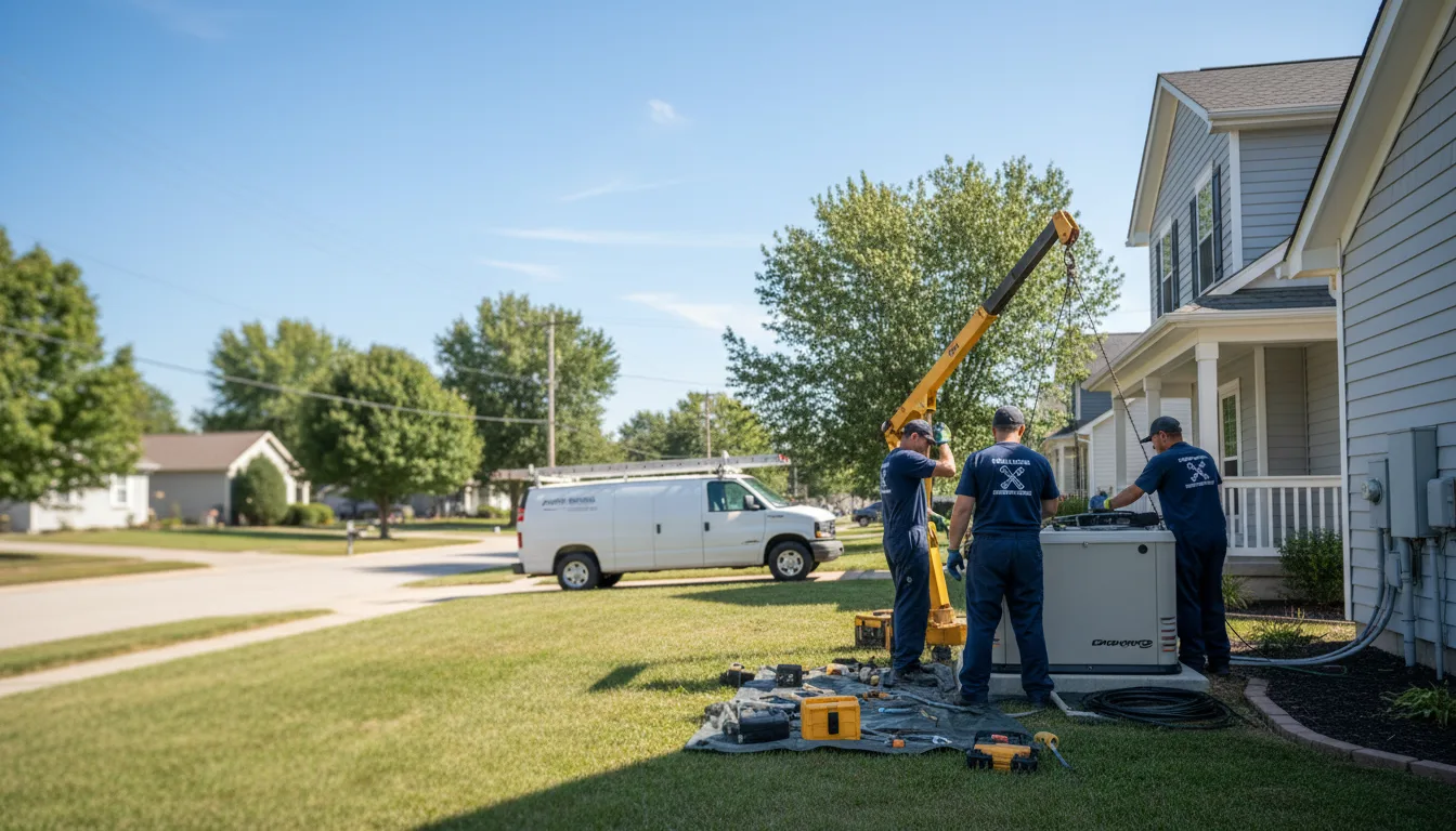 Generator Installation in Saint Jo, TX near me